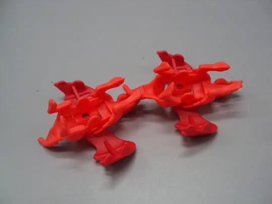 Фигурка киндер сюрприз VQ094 Ferrero дракон на палец дракончик лот 2 шт №18617л Торговий майданчик