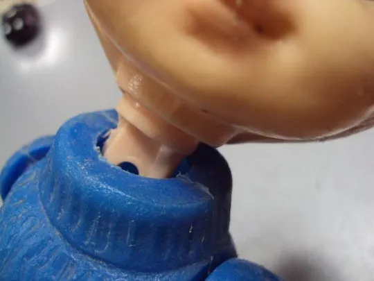 Кукла пластик дутыш фабрика Победа Киев клеймо мишка ссср 28 см №10305 Недорого