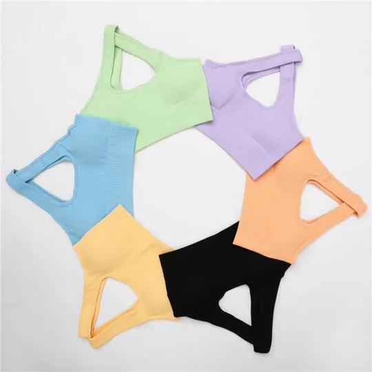 Комплект для фитнеса топ и велосипедки Рубчик 9629 S фиолетовый Характеристики