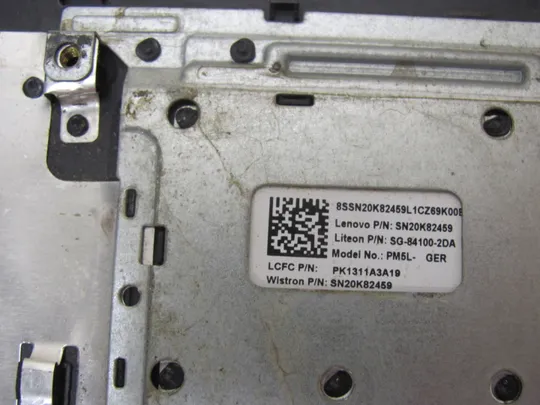 номер0956-6 Кришка панель клавіатура ДОНОР SN20K82459 для Lenovo IdeaPad 310-15isk 310-15  оригінал Інструкція