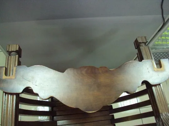 Кресло дерево Европа раскладной стул в стиле ренессанс на подлокотниках голова льва лот 3 шт №13465 Де купити