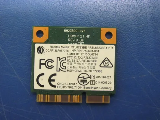 номер0097-3 WI-FI адаптер 753077-001 RTL8723BE для HP PROBOOK 450 G2 Pavilion 15-f 15-p 17-p 17-f WI-FI карта Wi-Fi модуль бездротова мережева карта Wireless Card оригінал Продаж