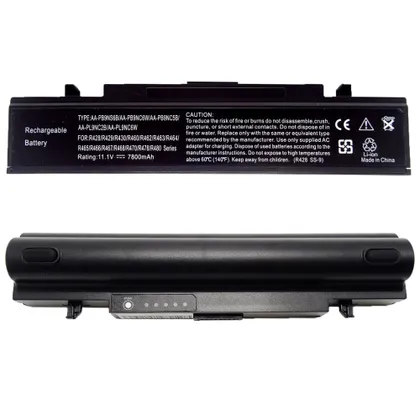 фото, Батарея для ноутбука Samsung R522 (R420, R460, R522, R528, R530, RV408, RV410, X360, X460) 11.1V 7800mAh Black