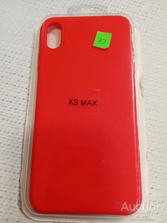 Чехол бампер Iphone XS Max красный Ціна