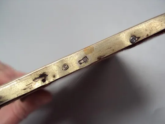 Икона Знамение Пресвятой Богородицы Божья мать оклад серебро 84 проба клеймо ИН в киоте №13869 Недорого