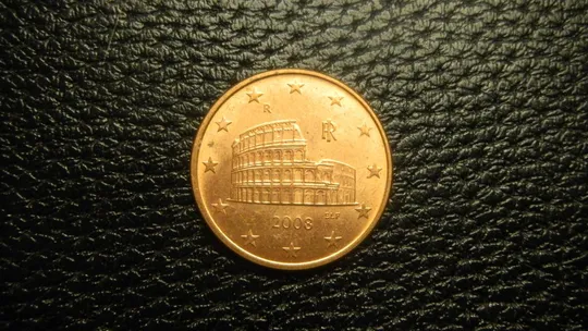 5 євроцентів 2008 Італія Ціна