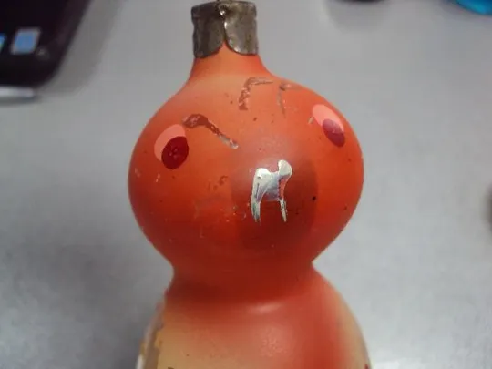 Елочная игрушка подвесная попугай птичка стекло большой 20 см ссср №9887 Характеристики