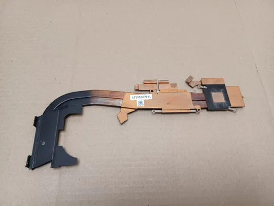 номер1062-22 радіатор термотрубка охолодження AT2VX002FFL 0M5JXW   для Dell Latitude 5501 5510 5511  Precision 3550 3551  оригінал З аукціону