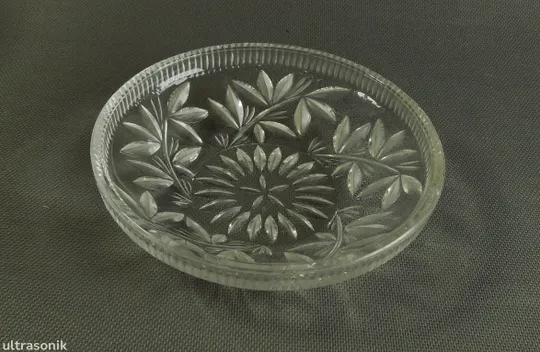 Ваза цукерниця стара радянська невелика прозоре скло Вживане Ціна