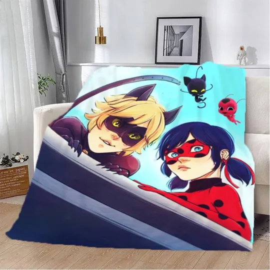 Плед 3D Леди Баг и Супер Кот 2895_A 13256 160х200 см Ціна