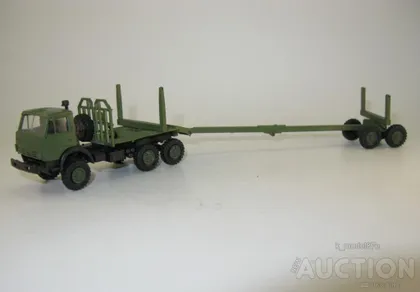 фото, КАМАЗ 43101 лесовоз - 1:87 H0