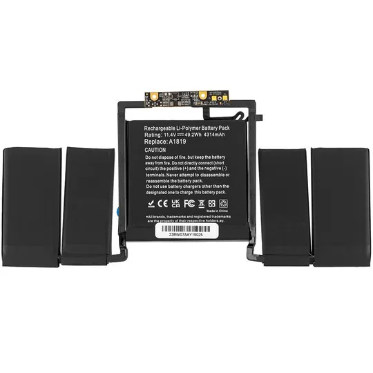 Батарея для ноутбука Apple A1819 (A1706 Macbook Pro Retina 13 2016-2017) 11.4V 4314mAh Black З аукціону