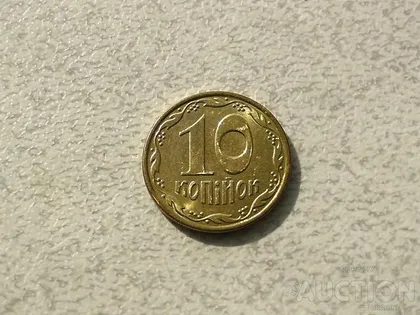 фото, 10 копійок 2019 рік Україна " Штемпельний Блиск " (186)