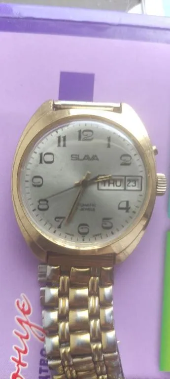 часы с браслетом Слава автомат знак качества hsp76 Ціна