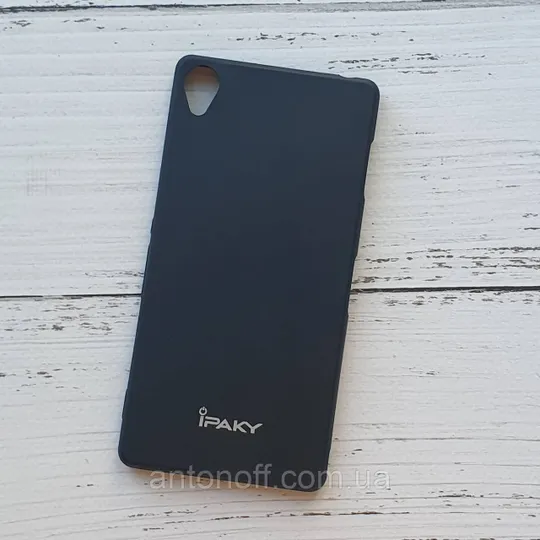 Чохол Sony D6603 Xperia Z3 для телефона силіконовий Чорний Ціна