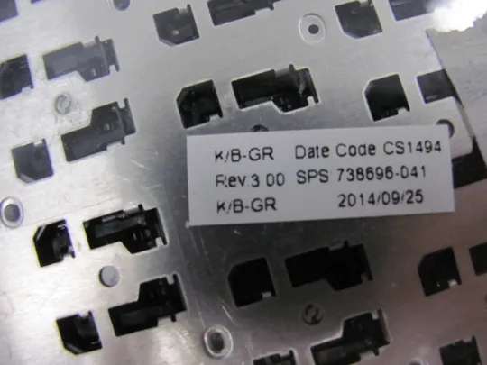 745-16 клавіатура робоча 6037B0088104 736648-041 738696-041  для HP PROBOOK 450 455 G0 G1 G2 оригінал Де купити