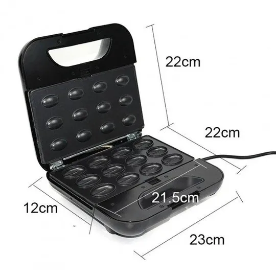 Мультимейкер 7в1 DSP KC-1162 зі знімними формами (Вафельниця, бутербродниця, сендвічниця, гриль, го З аукціону