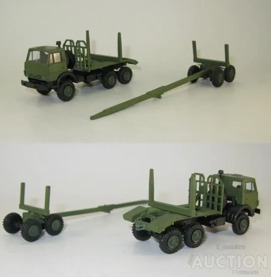 КАМАЗ 43101 лесовоз  - 1:87 H0 З аукціону