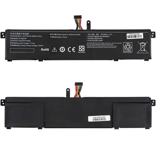 Батарея для ноутбука Xiaomi R13B03W (RedmiBook 13) 7.7V 5200mAh 40Wh Black Ціна