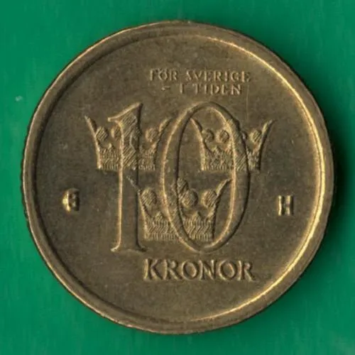 10 крон 2005 року Швеція [БР] Ціна