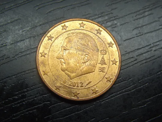5 євроцентів 2012 Бельгія Ціна
