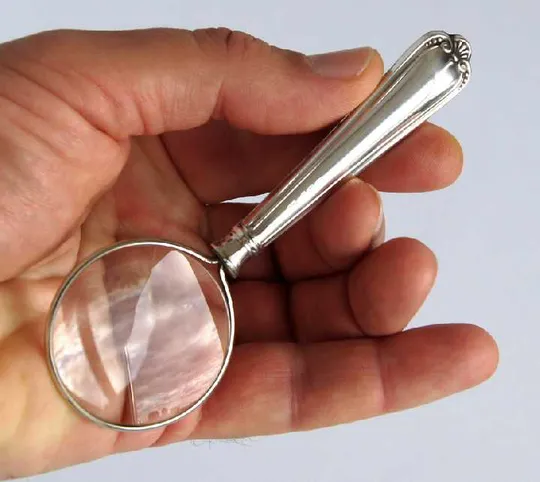 Срібна лупа 925 проба Sheffield 1944 р Англія З аукціону