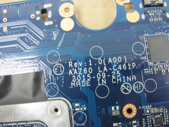 594-4  материнська плата РОБОЧА AAZ60 LA-C461P SR2F1 i7-6600U  для Dell Latitude E7470  7470 оригінал З аукціону