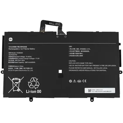 фото, Оригінальна батарея для ноутбука Xiaomi R13B06W (Xiaomi) 15.44V 3887mAh 60Wh Black