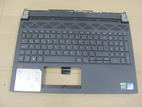 670-2 Кришка панель палмрест робоча AP36L000601 0MF33N  клавіатура для Dell Inspiron G15 5510 5511 5515 оригінал Ціна
