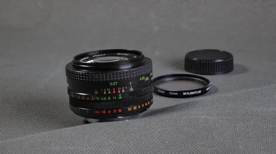 Об'єктив Minolta MD широкоугольний объектив Vivitar MC 24mm/2.8 Ф52мм Auto-wide Angle Вживане З аукціону