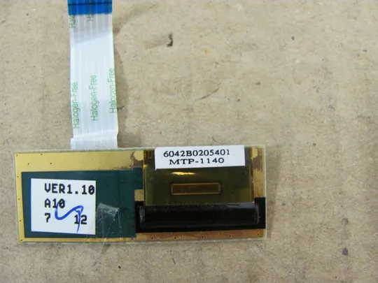 52-17 сканер відбитка пальця 6042B0205401 для HP FOLIO 9470m 9480m оригінал З аукціону