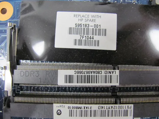 654-6 материнська плата DA0AX1MB6F1 595183-001 для HP G72 G72-130EG G72-120EG, G72-150EF оригінал Недорого