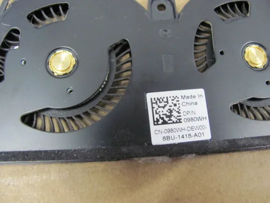Купити 754-47  Вентилятор (кулер, FAN) 0980WH для Dell XPS13 9370 оригінал