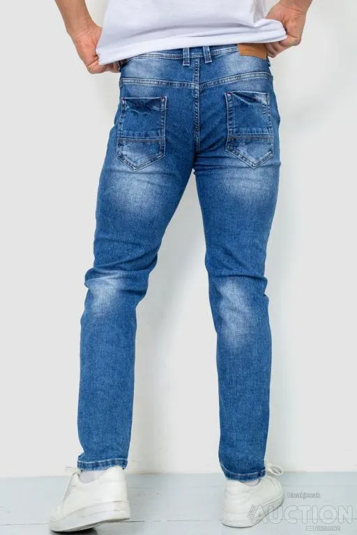 Джинсы мужские, цвет синий, 129R8334 Продаж