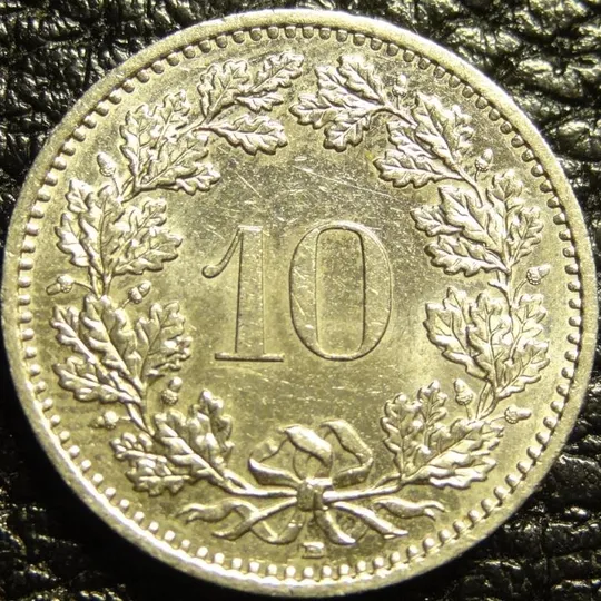 Купити 10 рапенів 1998 B Швейцарія