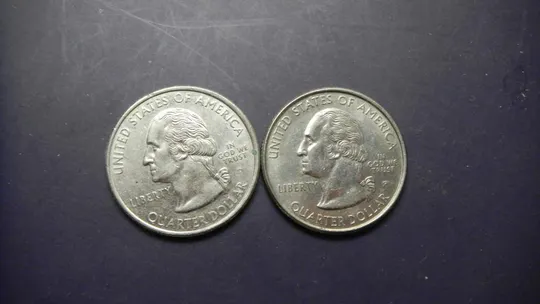 Купити 25 центів США 1999 Делавер (два різновиди)