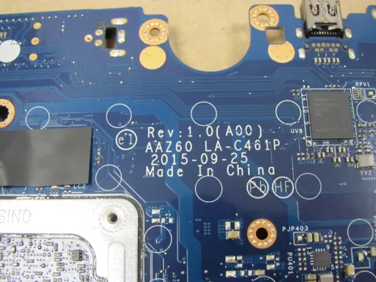 594-17  материнська плата AAZ60 LA-C461P   i5-6300U SR2F0   для Dell Latitude E7470  7470 оригінал в Україні