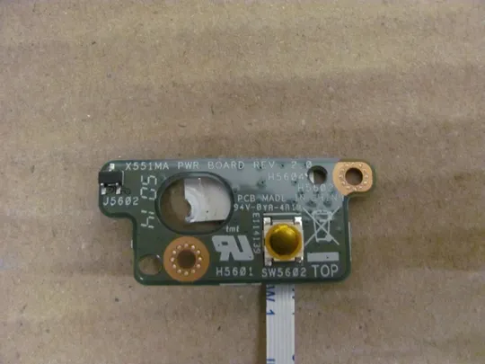 553-9 плата кнопки вкл 60NB0480-PS1040 для ASUS F551 X551 X551MA R512 оригінал Де купити