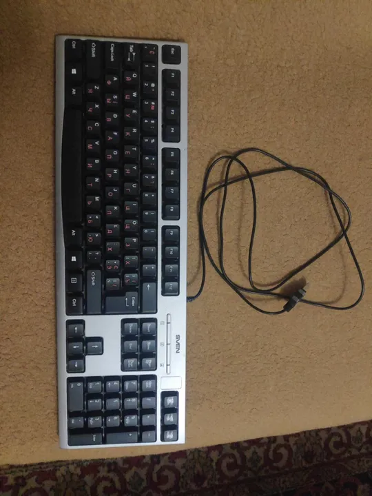 Купити Клавіатура Sven KB-S300 Silver USB