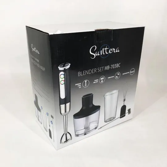 Блендер Suntera HB-703BC, 800Вт, электрический блендер, мощный блендер, портативный блендер Продаж