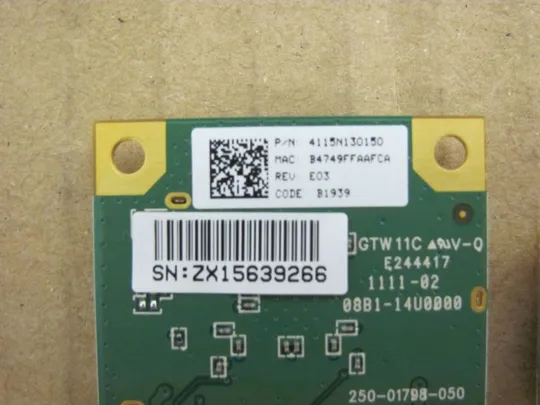 376-32 WI-FI ANATEL 2178-09-3987 для FUJITSU S761 оригінал Продаж