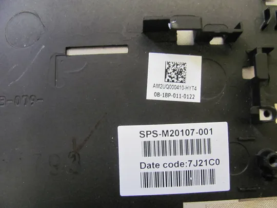 номер1020-21 корпус кришка Палмрест корпус топкейс Верхня панель палмрест cover-C  AM2UQ000410 M20107-001  для HP Zbook Fury 17 G8 G7   оригінал Торговий майданчик