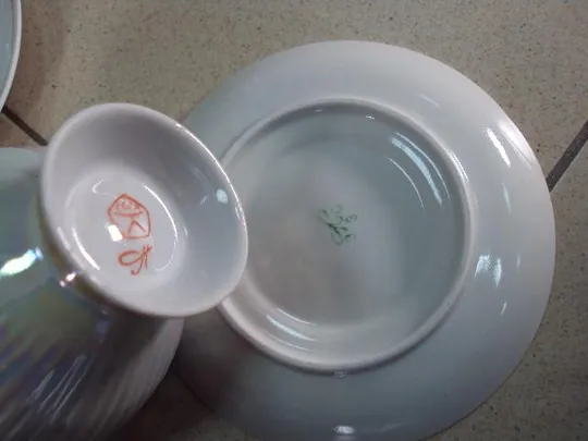 Кофейный сервиз фарфор Полонное набор перламутр заварник, сахарница, чашки, блюдца, масленка №13043 Характеристики