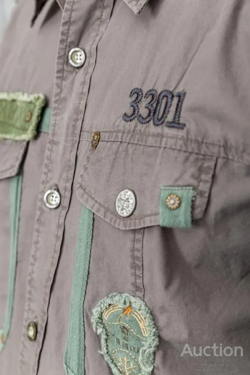 Рубашка мужская, цвет мокко, 131R141125 Де купити