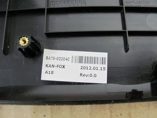483-9 Кришка панель палмрест та тачпад клава робоча BA75-03204C для SAMSUNG RC7300 оригінал З аукціону