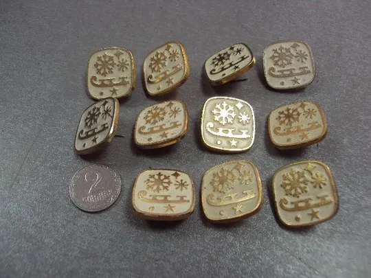 знак фигурное катание ссср лот 12 шт №5013 Ціна