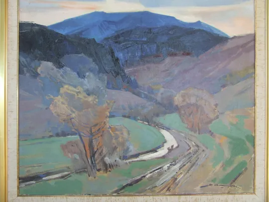 Нар.худ.Урср. Кашшай А. 1921-1991 рр. роз. 100х90 см. п.о. 1970 рр. закарпатська школа Ужгород . Недорого