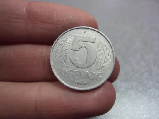 Купити монета германия 5 пфеннигов 1968 №9098