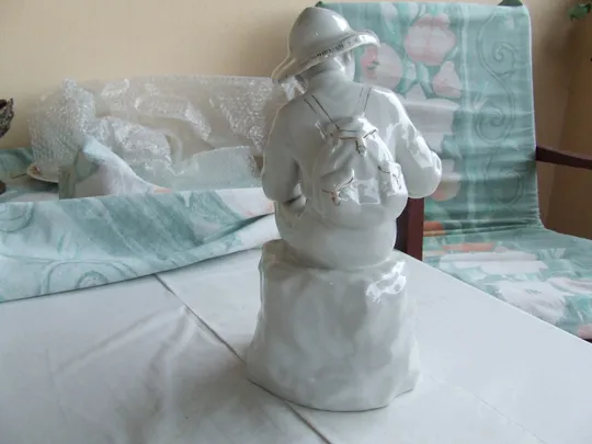 Фарфор Юный геолог раз. 31 х 18 см. 1960 гг. ЗХК ссср Де купити