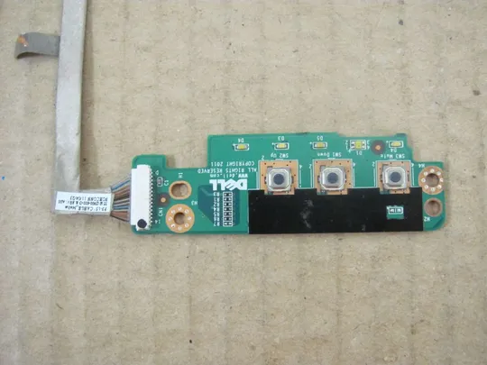№67-44 плата кнопки LED 0W6V8D для DELL PRECISION M4600 M6600 / M4600 оригінал Продаж